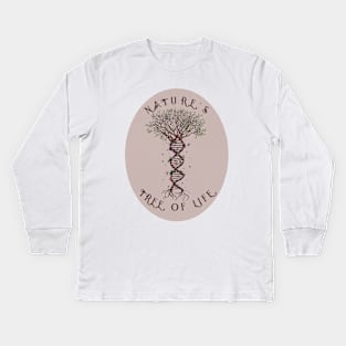 Nature's Tree of Life Kids Long Sleeve T-Shirt